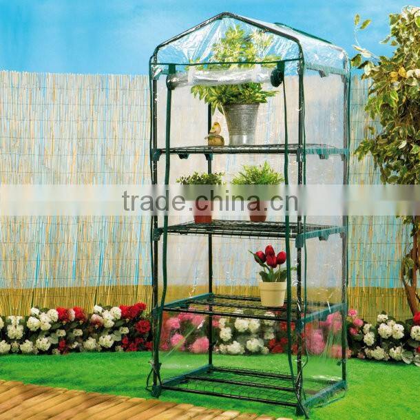 4-Tier Mini Green House, 69cm Long x 49cm Wide x 158cm High
