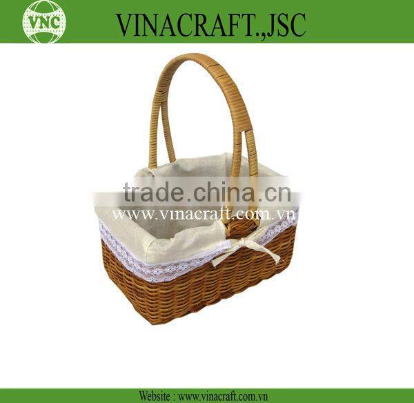 Vietnam manufacturer of cheap bamboo basket