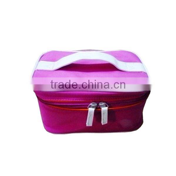 Advertising polyester durable makeup bag