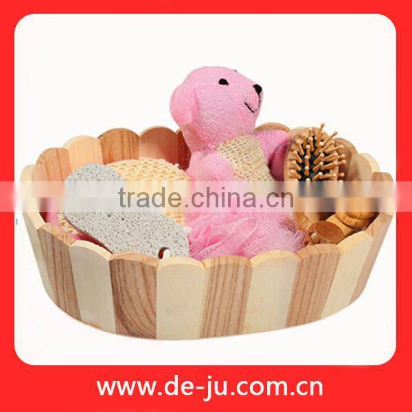 5 pieces Spa Bath Set Gift Set Resort Wooden Gift Set