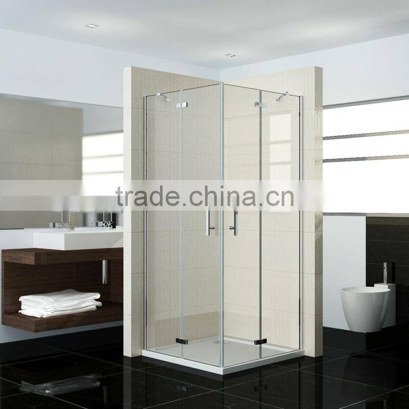 Nano easy clean stainless steel shower enclosure