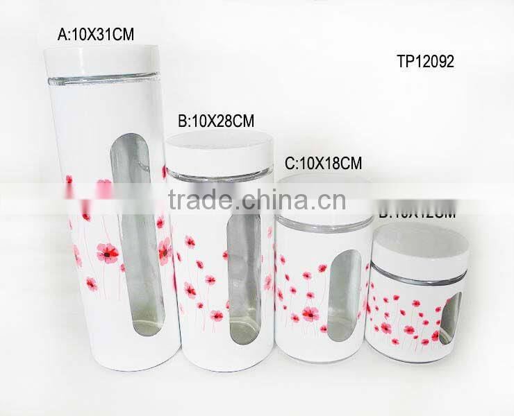 white spraying plastics wholesale metal cage glass storage container