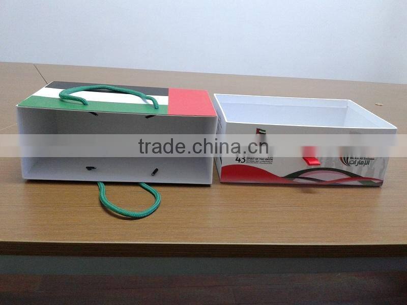 Handmade recycled paper custom gift box