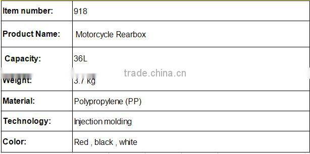 top 1 Adlo brand wholesale motorcycle accessories tail box from foshan manufacturer