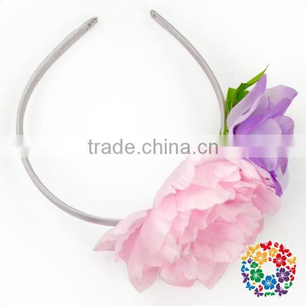 Pretty Cheap Pink White Flower Headwear