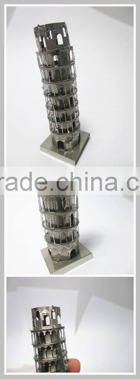 World Famous Building Model Diy Metal Puzzle Toys 3D Architecture Model