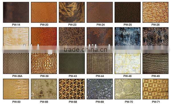 Hot Sales! Hotel Supplies Round Leather Red Wine Rack YJ-3 with 6 Glass Holder, Bottle Display Rack for Bar Counter/Guest Room