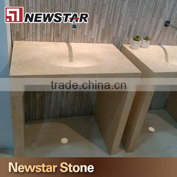 Marble Pedestal basin Art wash stone basin