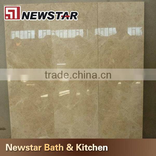 Newstar Light Emperador Stone Flooring Polished Marble Tile for Sale