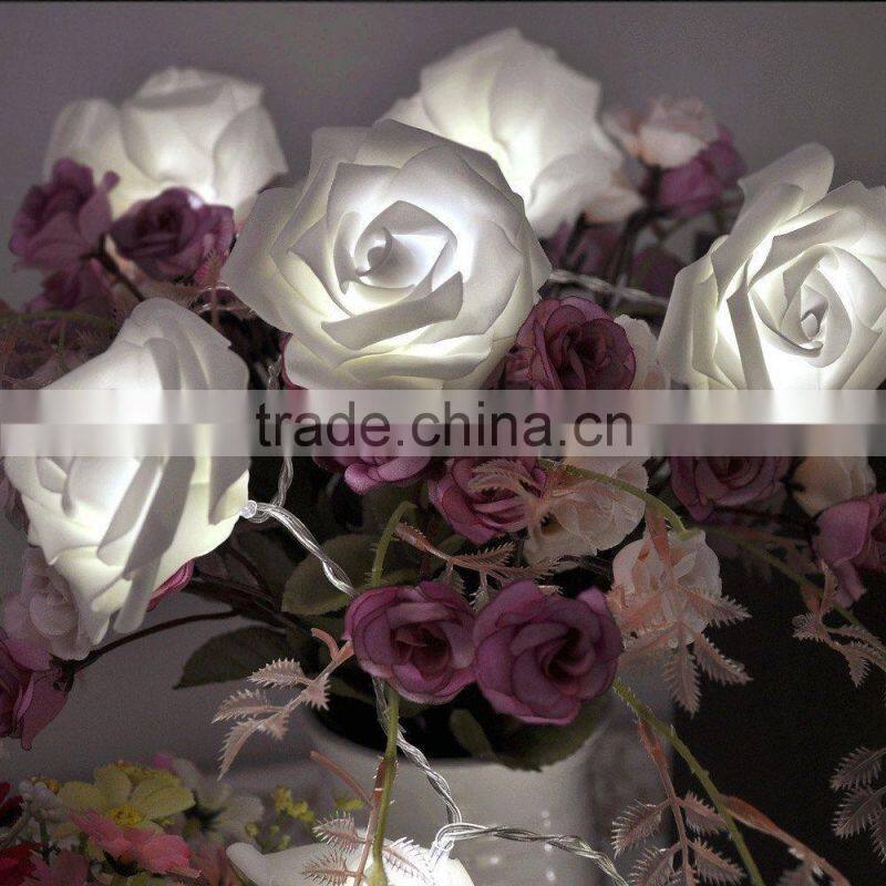 2017 Wholesale good quality led decorative artificial flower with light