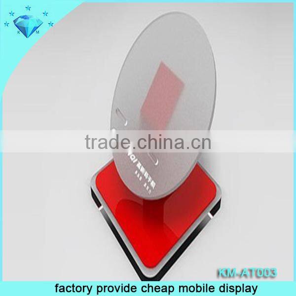 Custom round clear acrylic coaster