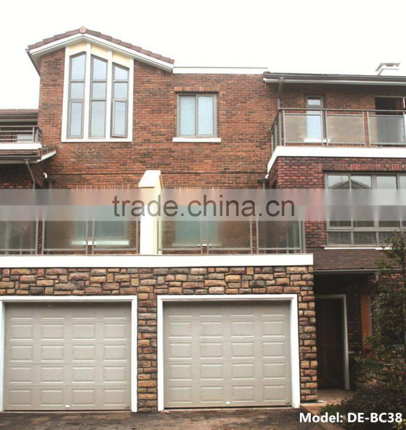 High quality light weight red villa bricks wholesale, thin stone veneer bricks