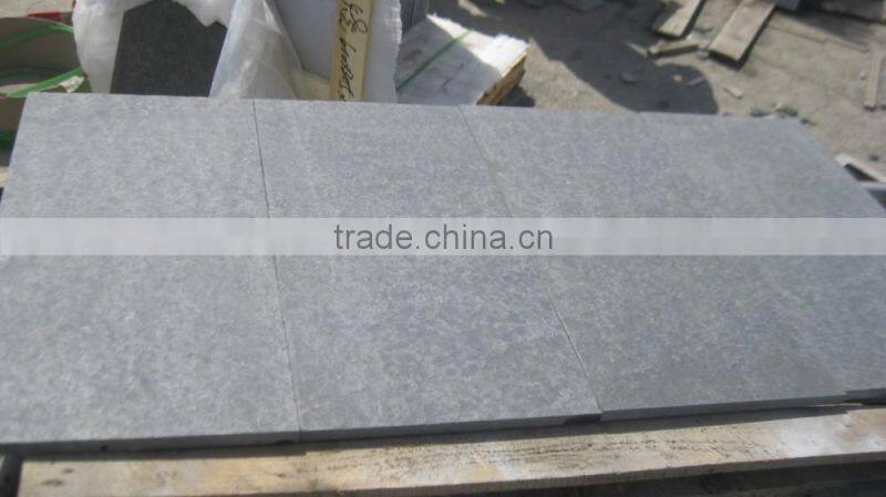 Cheap Mongolian black granite tiles