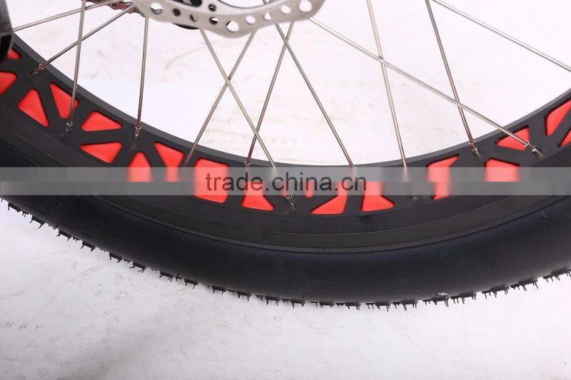 New arrival 26 inch 48V full suspension fat tire electric mountain bike with hidden battery