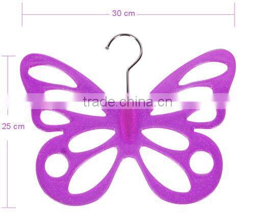Novel Design ABS Material Plastic Butterfly Scarf Hangers