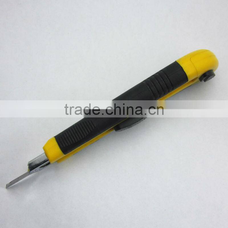 2014 office 3 blades heavy duty sliding easy cutting retractable utility knife