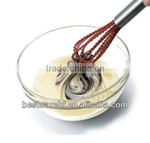 HOT sell silicone kitchen tools,silicone egg beater