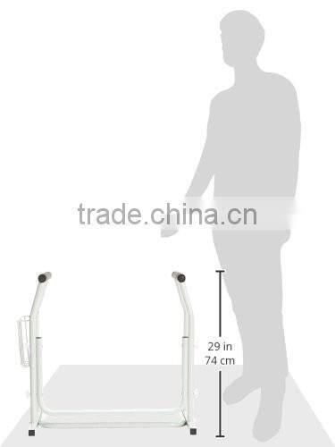 Movable Free Sanding Around Toilet Safety Rail