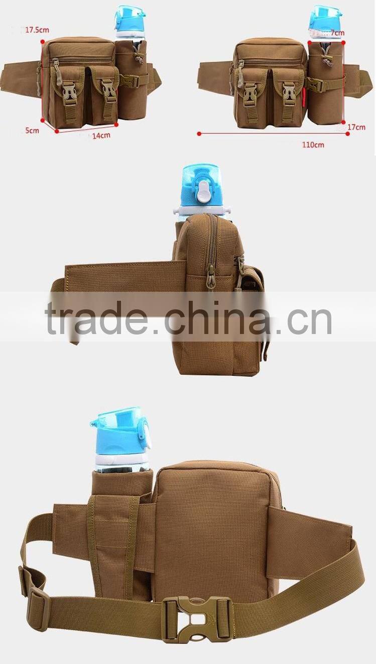 Outdoor Sprots Military Tactical Shoulder Bags Camping Running Pouch Waist belt