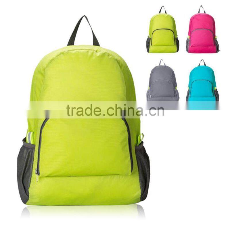 Factory OEM Portable Large Capacity Polyester Foldable Travel Duffel Bag