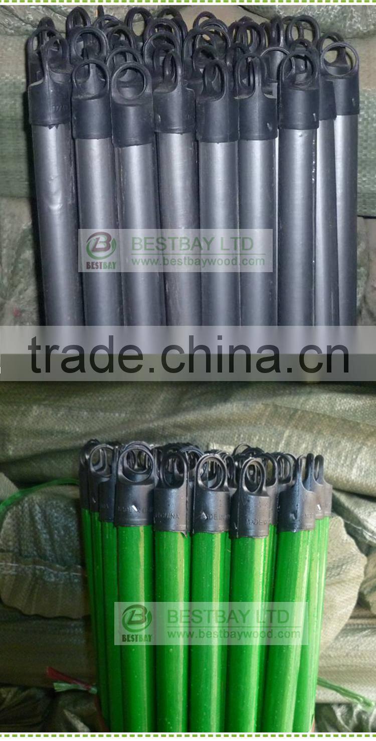 PVC coated long handle cleaning brush/wooden handle brush/long handle brush