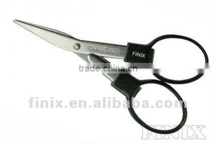 3.75" Satin Copper Coating Color Handle Folding Scissors