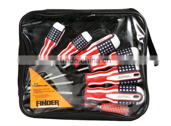 American flag screwdriver set