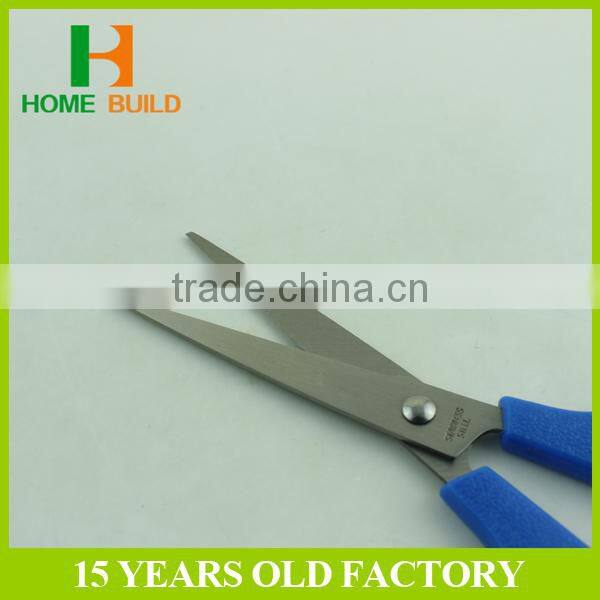 Factory price HB-S6004 Office Scissors Plastic handle stationery scissors for kids