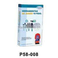 10pcs garden tool set digging tools in foldable case