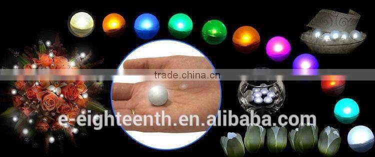 2016 New Round Led RGB Flash Ball Lamps Balloon Lights for Lantern Christmas Wedding Party Decoration