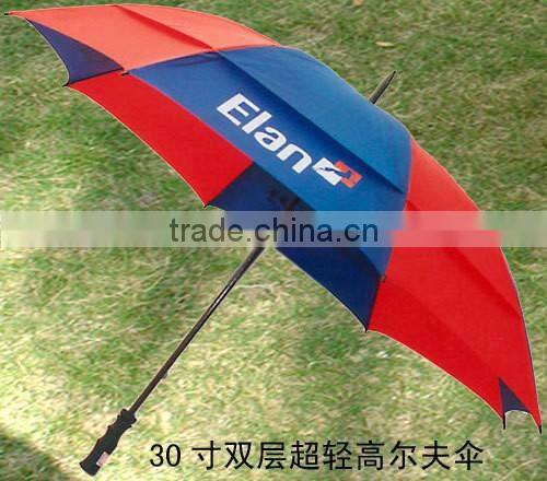 High Quality 1 / 2 / 3 layes Advertising Golf Umbrella