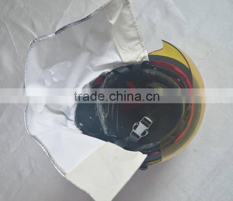 2016 New design RED RMK-LB Korean Fire Proof Fire Resistant Fire Fighting Helmet for Firefighter