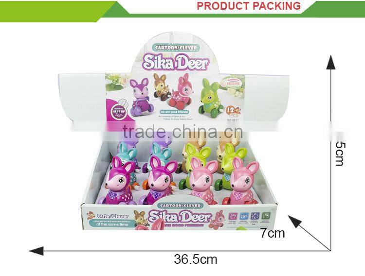 Hot selling children small plastic toy deer