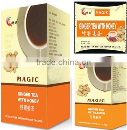 FDA Approved Instant Honey Ginger Tea, Instant Ginger Tea, Instant Honeyed Ginger Drink