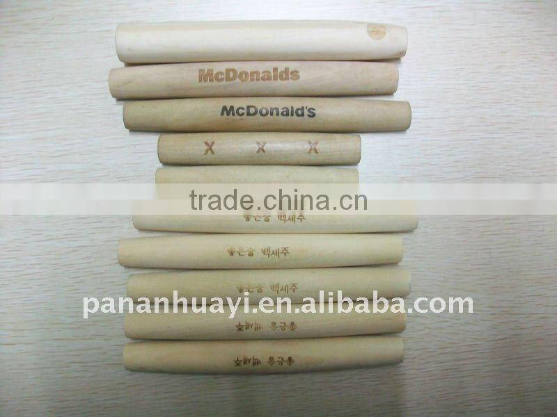 Korea Style Natural Wood stick Toys with Laser and buttons