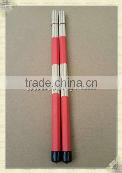 Rubber caps bamboo drumsticks for sale