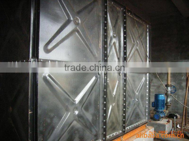 The best price!! elevated hot dip galvanized steel water storage tank