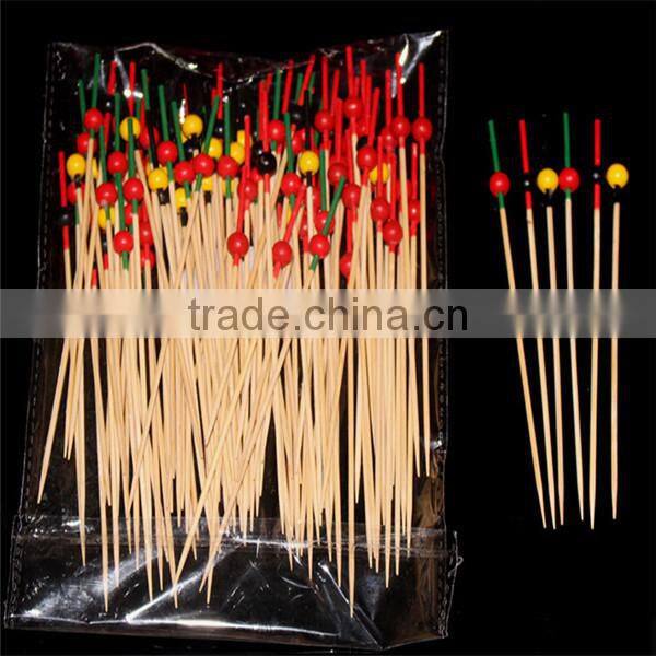 Christmas decorations made in China of bamboo bead skewer