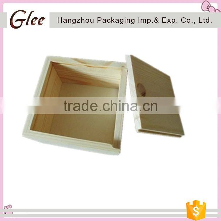 Beautiful and classical wooden chinese tea box with sliding lid