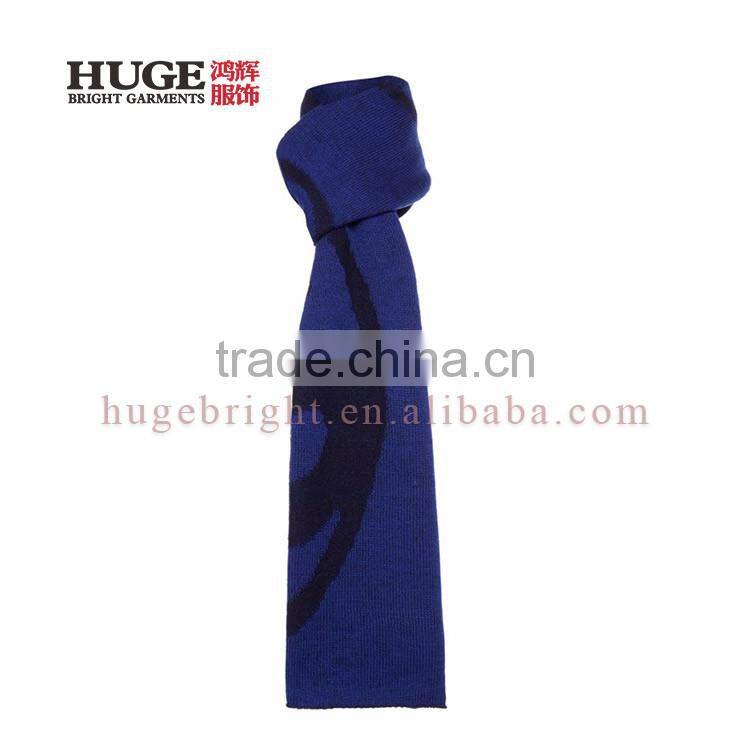 Alibaba Supply Winter Warm 100% Wool Knit Scarf