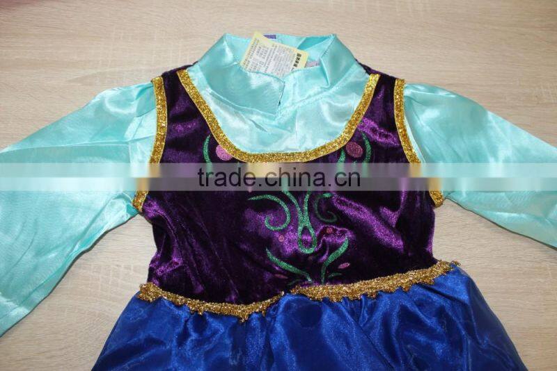 GZY 2016 latest dress designs for flower girls for 6-16 years old