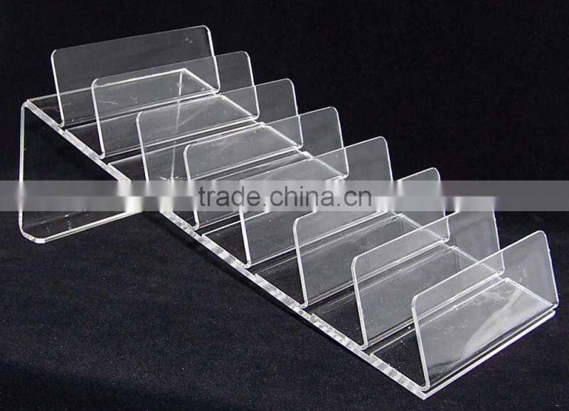 Transparent plastic racks acrylic stand purse hanger purse frame