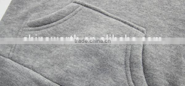 OEM service cheap 100% cotton plain white sweatshirt, Children Plain Hoodies for kids