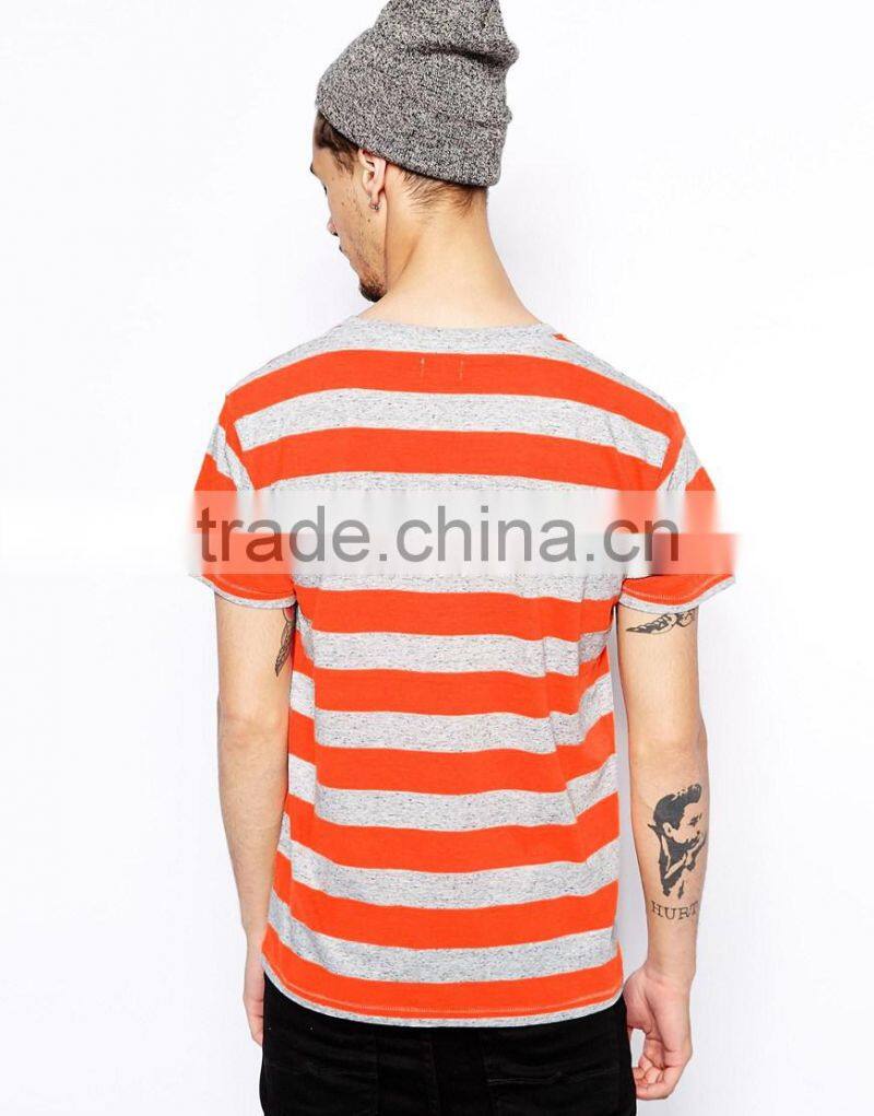 Top quality Blend T-Shirt Stripe Body
