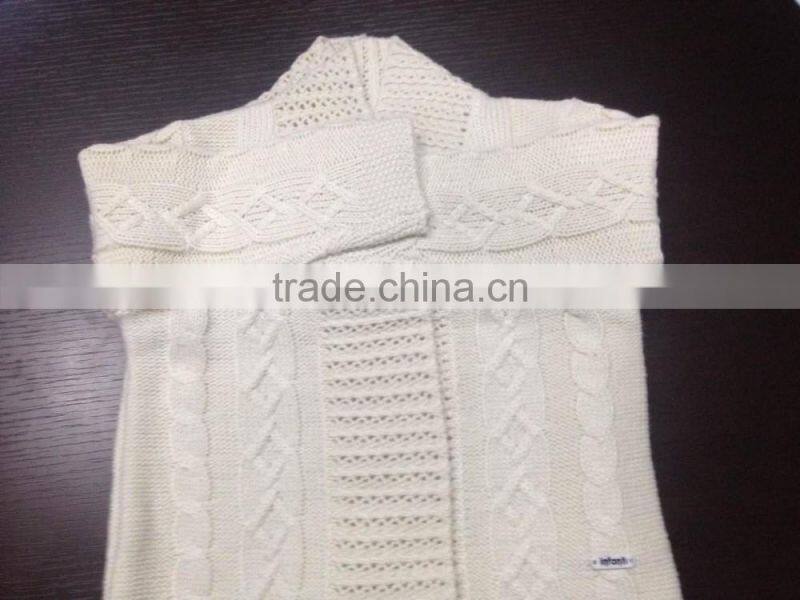 High Quality New Style Girl Sweater Cardigan Coat Child Sweater Long-sleeve Sweet Knitwear (W50)