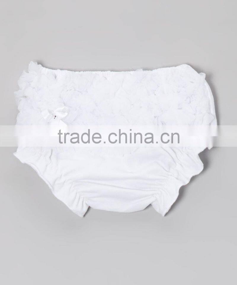 Ruffle Panties Baby Panties Bloomers Wholesale White