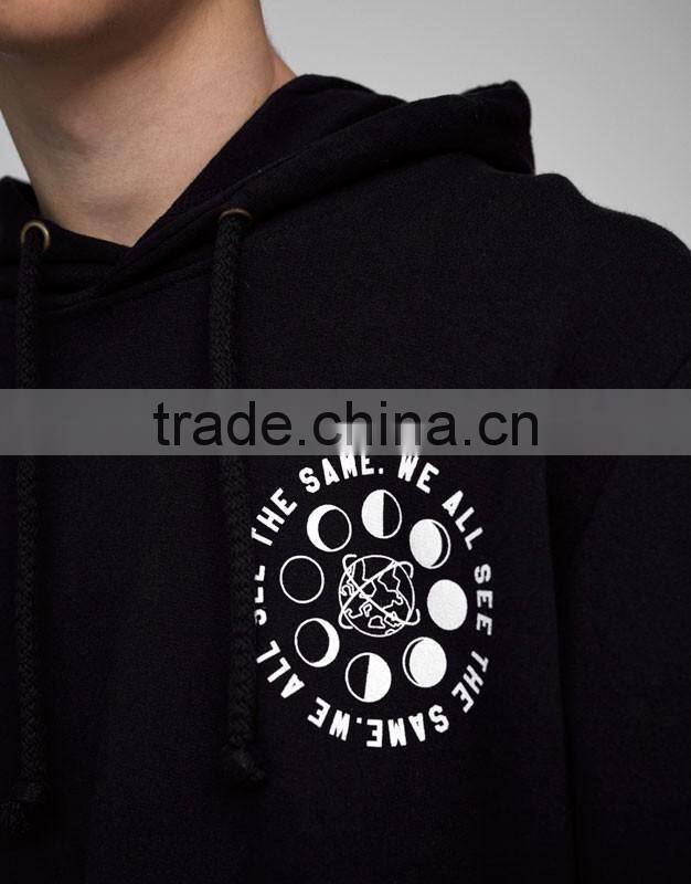 2017 China OEM factory fashion design fleece digital print hoodies