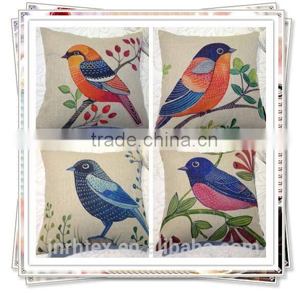 2015 Latest design printed cushion cover