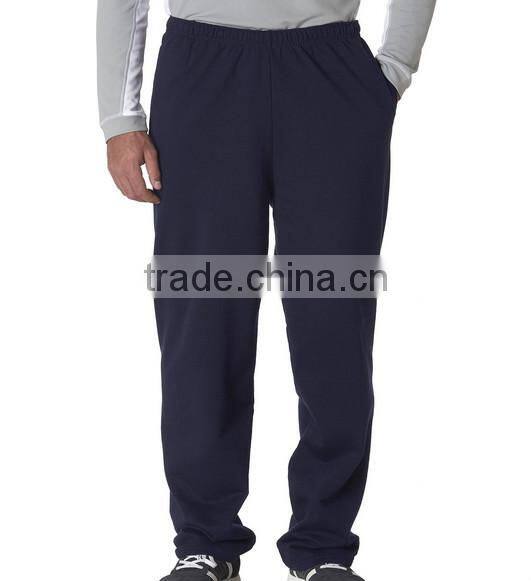 OEM bulking buy open bottom polyester/cotton yarn custom cigarette pants men