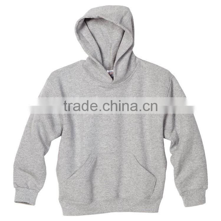 Custom Design Printing Wholesale Cheap Kids Fleece Blank Pullover Hoodie